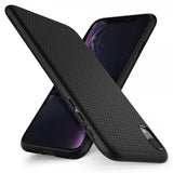 Spigen iPhone Xr Kuori Liquid Air Mattamusta