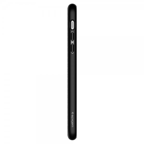 Spigen iPhone Xr Kuori Liquid Air Mattamusta
