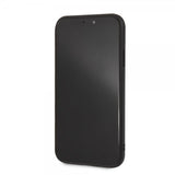 BMW iPhone Xr Kuoret Logo Perforoitu Musta
