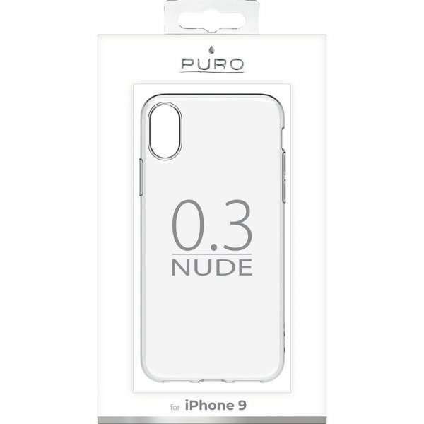 Puro iPhone Xr Kuori Nude Läpinäkyvä