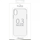 Puro iPhone Xr Kuori Nude Läpinäkyvä