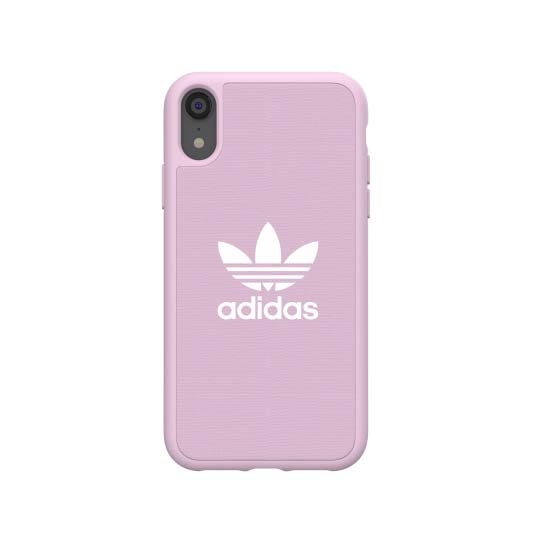 Adidas iPhone Xr Kuoret OR Moulded Case Canvas FW18 Clear Pink