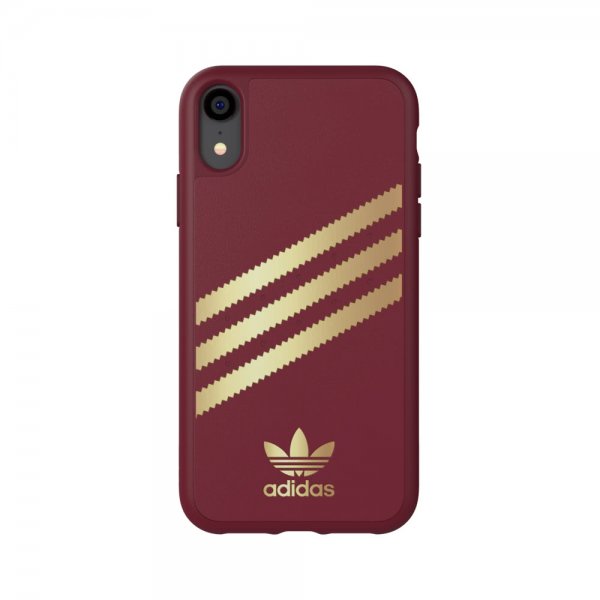 Adidas iPhone Xr Kuoret OR Moulded Case FW18 MOKKA Viininpunainen Kulta