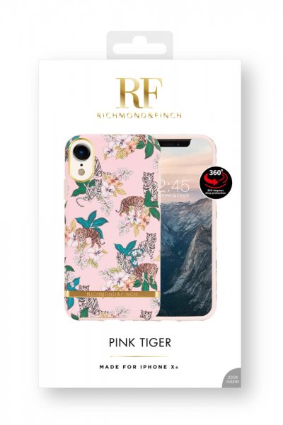 Richmond & Finch iPhone Xr Suojakuori Pink Tiger