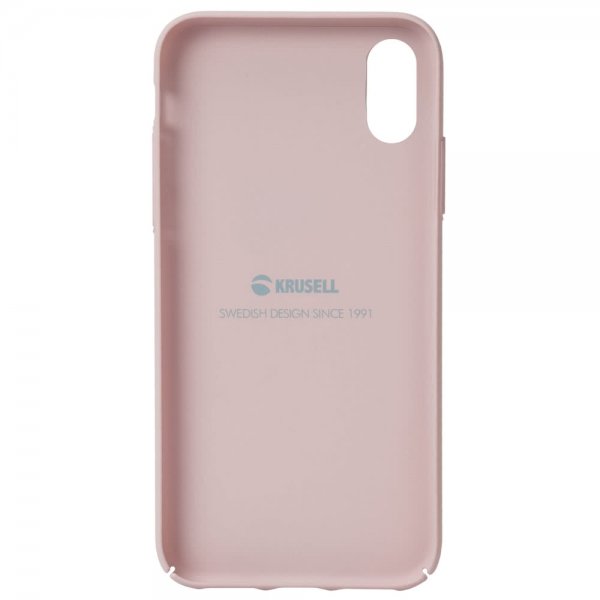 Krusell iPhone Xr Kuori Sandby Cover Dusty Pink