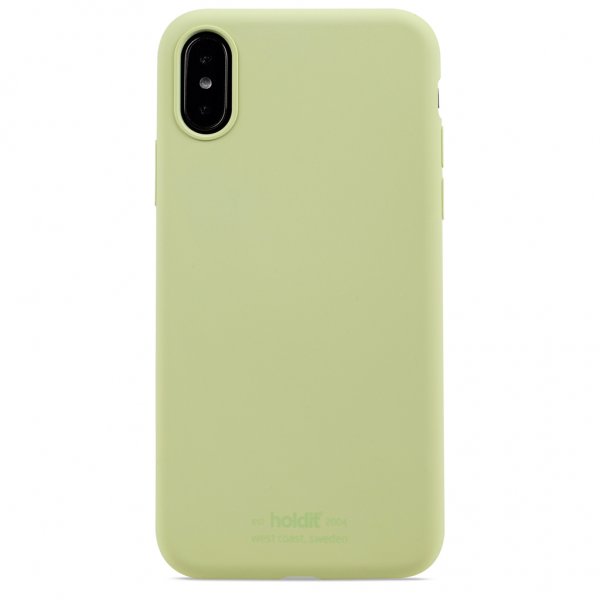 holdit iPhone X/Xs Silikonikuori Kiwi