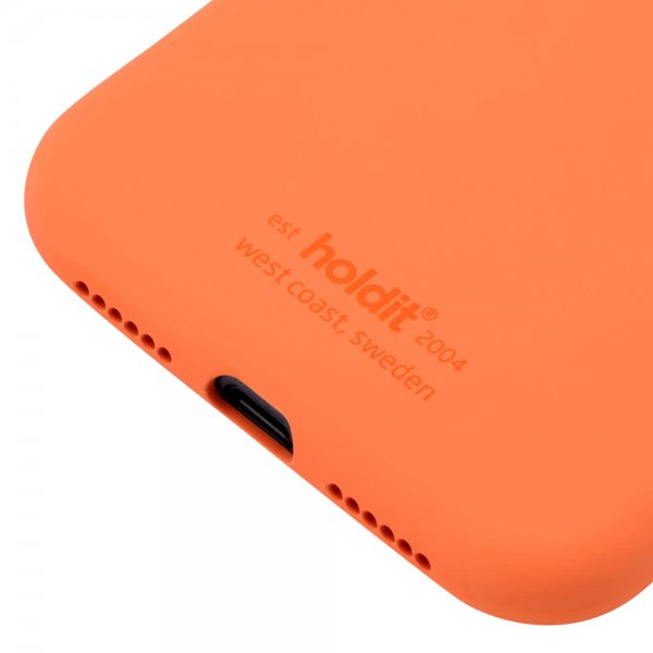 holdit iPhone Xr Silikonikuori Oranssi