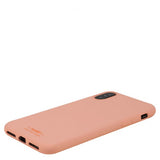 holdit iPhone X/Xs Silikonikuori Pink Peach