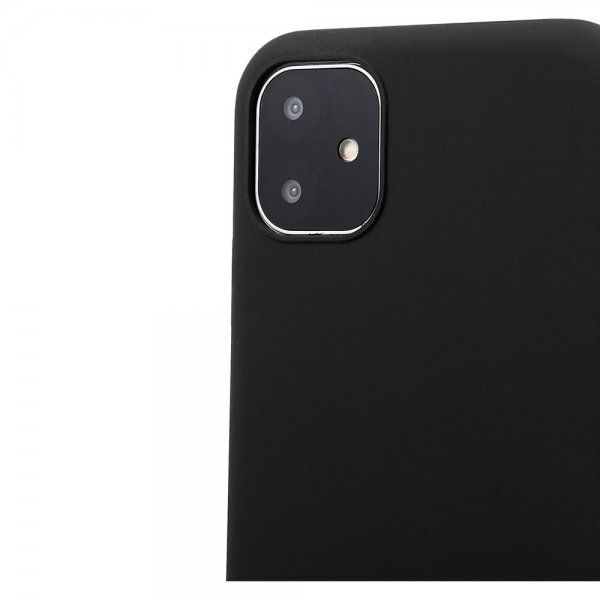 holdit iPhone 11 Silikonikuori Musta