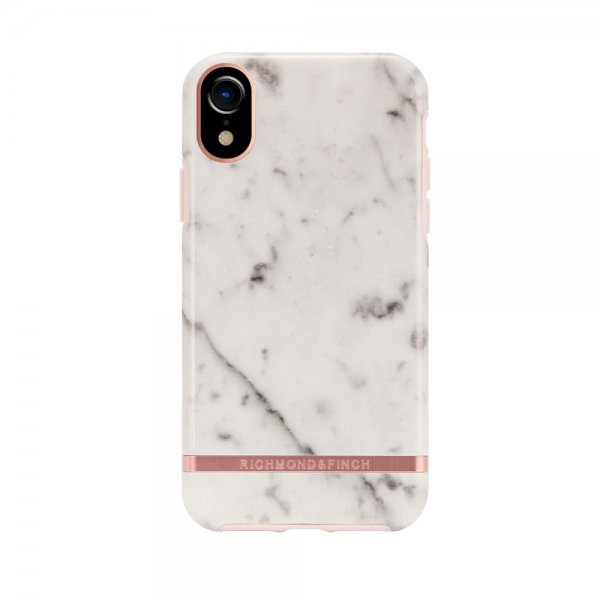 Richmond & Finch iPhone Xr -suojakuori White Marble