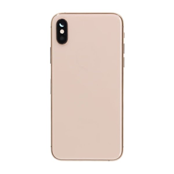 iPhone XS Takakansi ja Koko Runko Premium - Kulta