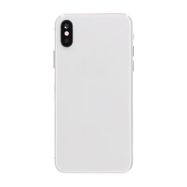 iPhone XS Takakansi ja Kehys Premium - Hopea