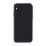 iPhone XS Takaosa täydellä rungolla OEM - Musta