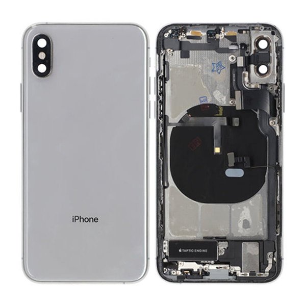 iPhone XS takakansi ja runko – valkoinen