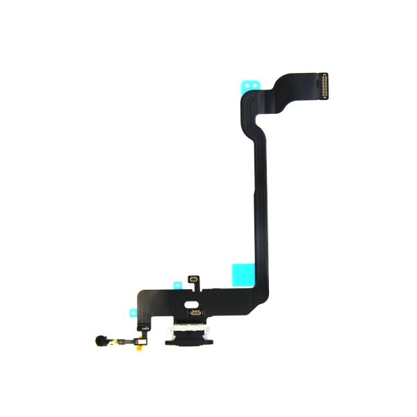 iPhone XS latausliitin joustokaapeli - Musta
