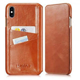 Kavaj iPhone Xs Max Kotelo Dallas Ruskea