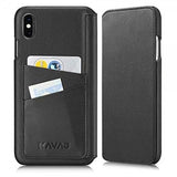 KAVAJ iPhone Xs Max -kotelo Dallas Musta
