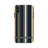 Richmond & Finch iPhone Xs Max kuori Navy Stripes