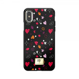 Richmond & Finch iPhone Xs Max Suojakuori Heart And Kisses