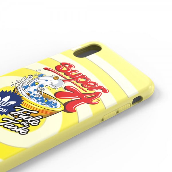 Adidas iPhone Xs Max kuori OR Moulded Case Bodega FW19 Shock Yellow