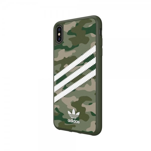 Adidas iPhone Xs Max Kuori OR Moulded Case Camo FW19 Raw Green