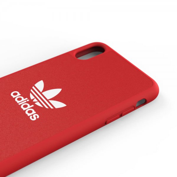 Adidas iPhone Xs Max Kuori OR Moulded Case Canvas FW19 Scarlet