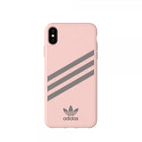 Adidas iPhone Xs Max Kuori OR Moulded Case FW18 SUEDE FW18 Icey Pink Grey