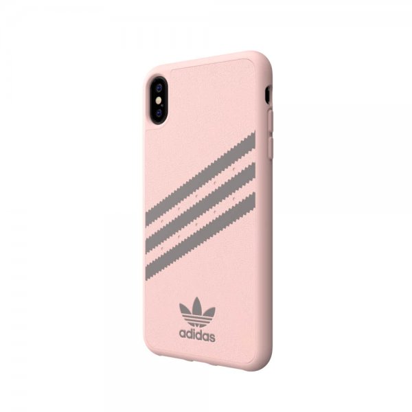 Adidas iPhone Xs Max Kuori OR Moulded Case FW18 SUEDE FW18 Icey Pink Grey