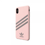 Adidas iPhone Xs Max Kuori OR Moulded Case FW18 SUEDE FW18 Icey Pink Grey