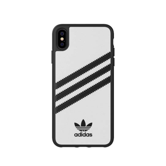 Adidas iPhone Xs Max Kuoret OR 3-Stripes Snap Case FW18 Valkoinen