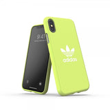 Adidas iPhone X/Xs -kuori OR Moulded Case SS19 CANVAS keltainen