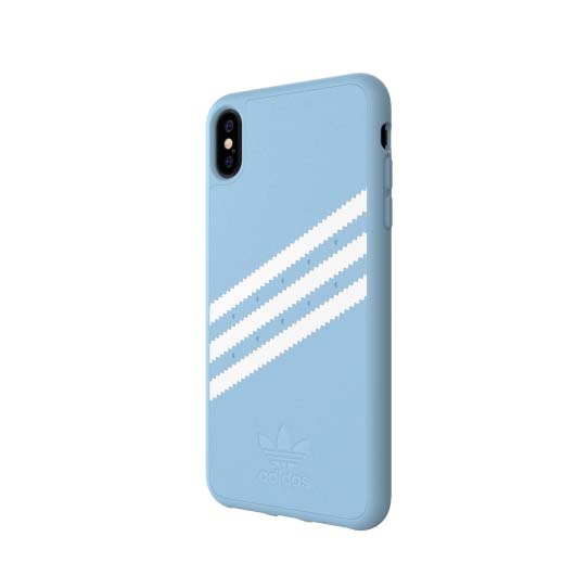 Adidas iPhone Xs Max Kuori OR Moulded Case Suede FW18 Vaaleansininen