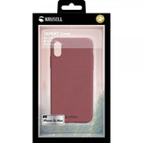 Krusell iPhone Xs Max -suojakuori Sandby Cover Rust