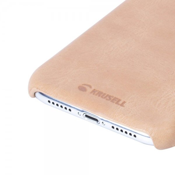 Krusell iPhone Xs Max Suojakuori Sunne Cover Nude