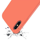 Rvelon iPhone X/iPhone Xs Kuoret Silikoni Vaaleanpunainen