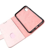 Rvelon iPhone X/iPhone Xs Kotelo Aito Nahka Pinkki