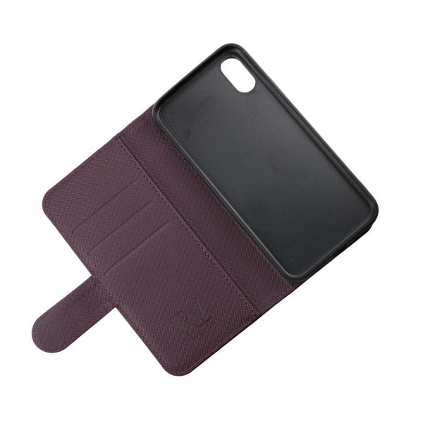 Rvelon iPhone X/iPhone Xs Magneettinen irrotettava kuori violetti