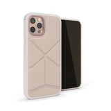 Pipetto iPhone 12 Pro Max -kuori, Origami Snap Dusty Pink