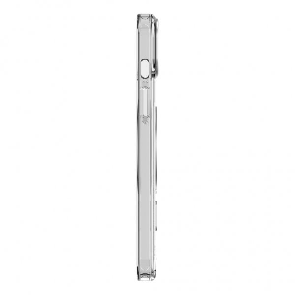 Decoded iPhone 15 Plus Suojakuori Kierrätysmuovia Läpinäkyvä Loop Stand -tuki Takakuori Kirkas
