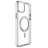 Decoded iPhone 15 Plus Suojakuori Kierrätysmuovia Läpinäkyvä Loop Stand -tuki Takakuori Kirkas
