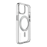 Decoded iPhone 15 -kuoret kierrätettyä muovia läpinäkyvä Loop Stand -takaosa, kirkas