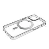 Decoded iPhone 15 -kuoret kierrätettyä muovia läpinäkyvä Loop Stand -takaosa, kirkas