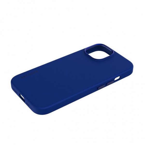 Decoded iPhone 15 Plus Suojakuori Silicone Backcover Galactic Blue