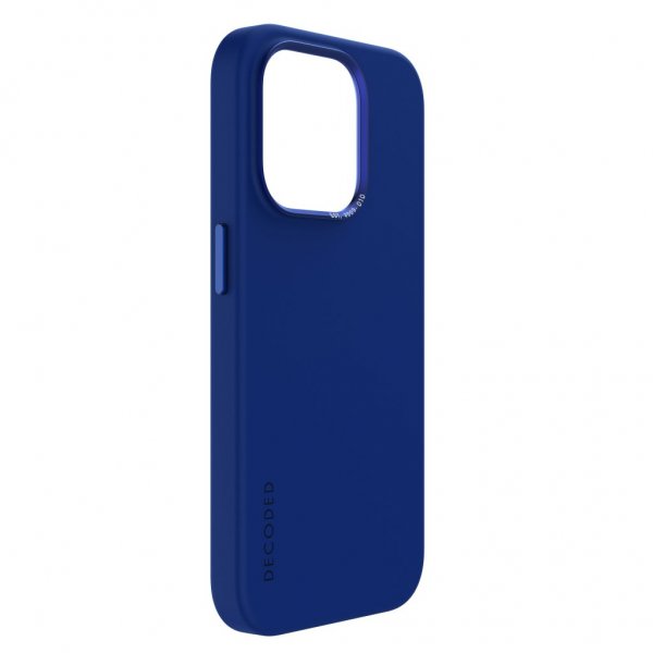 Decoded iPhone 15 Pro -silikonikuori, Galactic Blue
