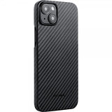 Pitaka iPhone 15 Plus Suojakuori MagEZ Case 4 Musta/Harmaa Twill