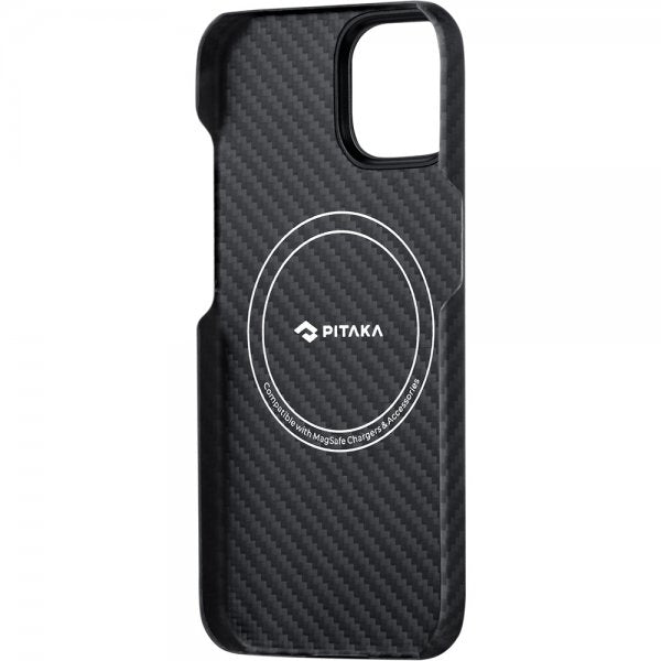 Pitaka iPhone 15 Plus Suojakuori MagEZ Case 4 Musta/Harmaa Twill