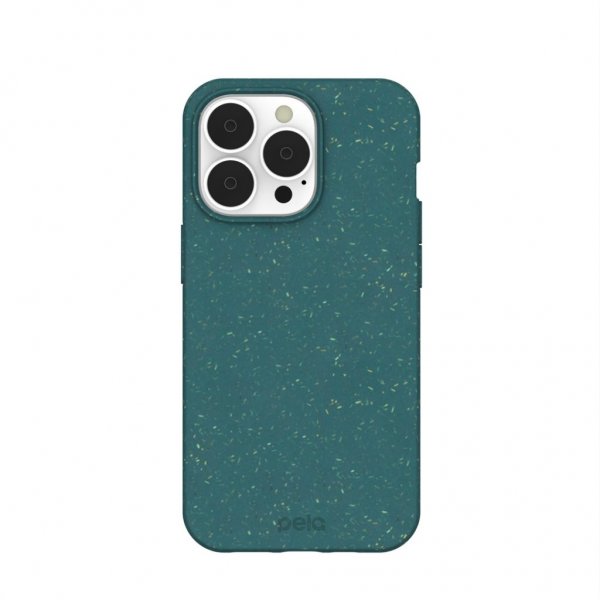 Pela iPhone 13 Pro Eco Friendly Classic -suojakuori, vihreä
