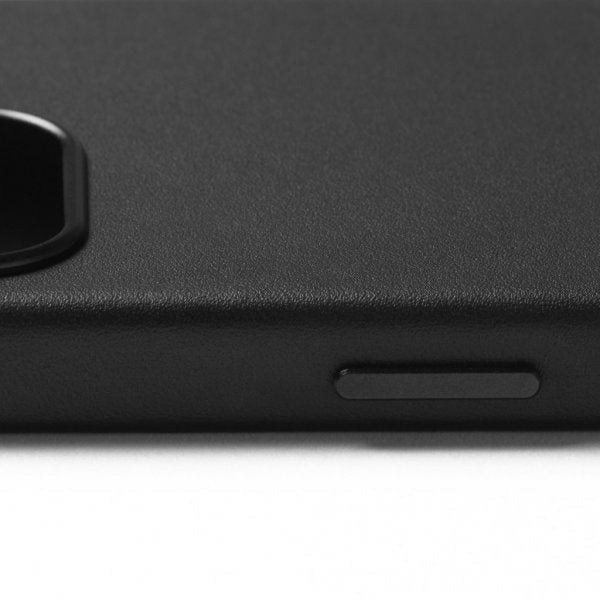 Mujjo iPhone 16/17 Full Leather Case MagSafe - musta