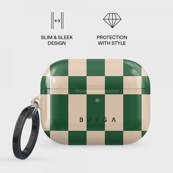 Burga AirPods Pro 3 -kuoret, Ivy League -malli
