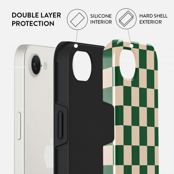Burga iPhone 16e/iPhone 17e Tough MagSafe Ivy League -kuori